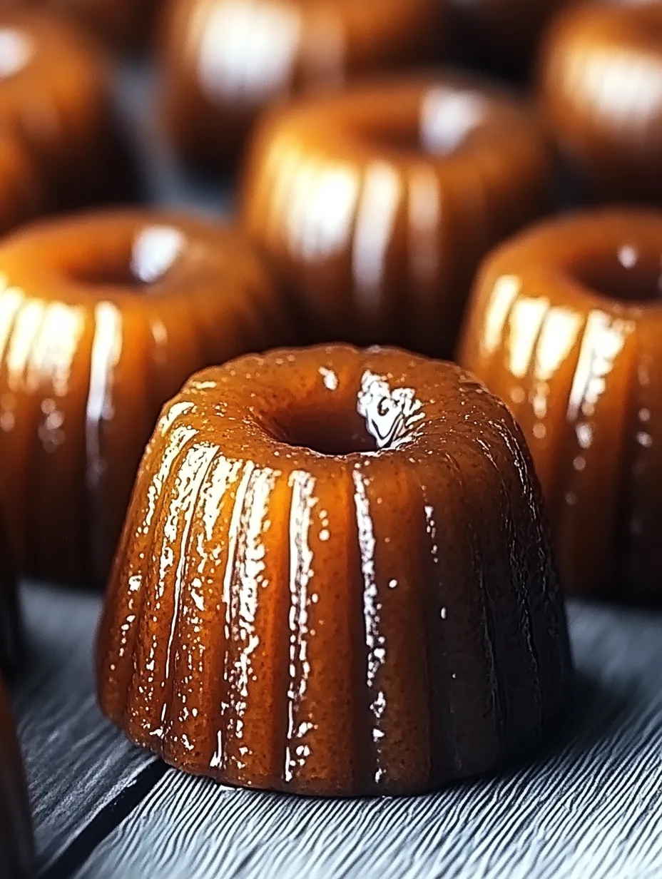 Des cakes d'amandes sur un plateau.