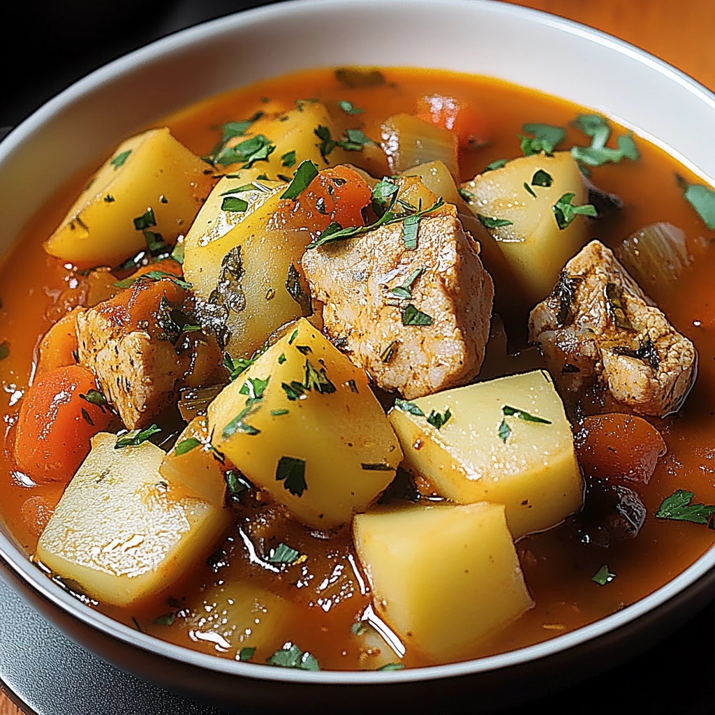 Marmitako chaleureux pour l'hiver