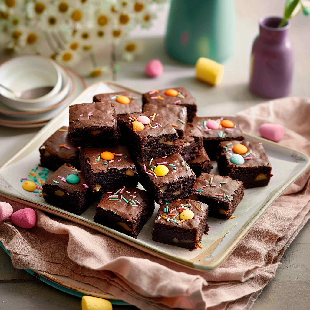 Fondants chocolatés de Pâques