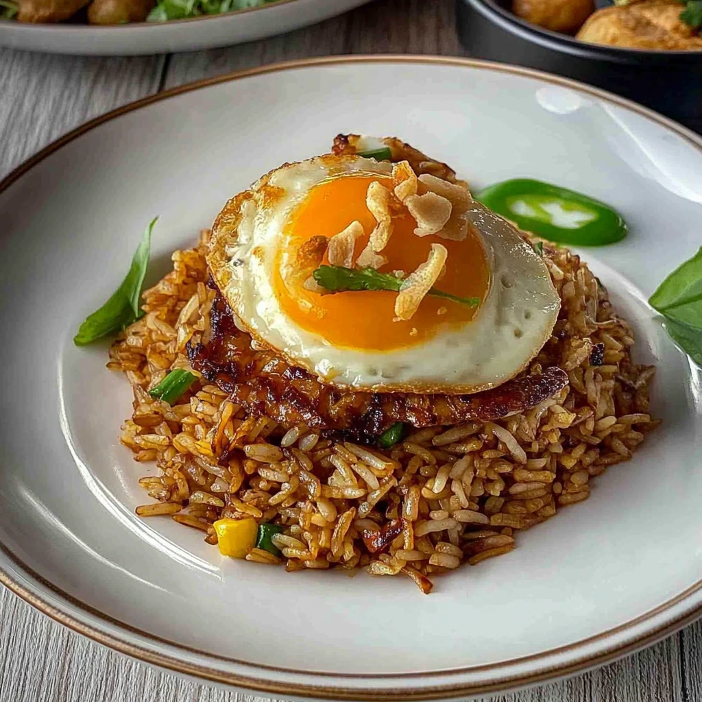 Riz frit à l'indonésienne