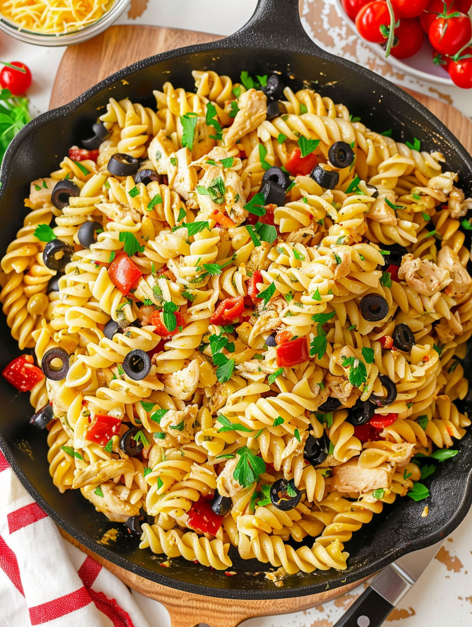 A delicious Arizona Chicken Pasta Recipe.