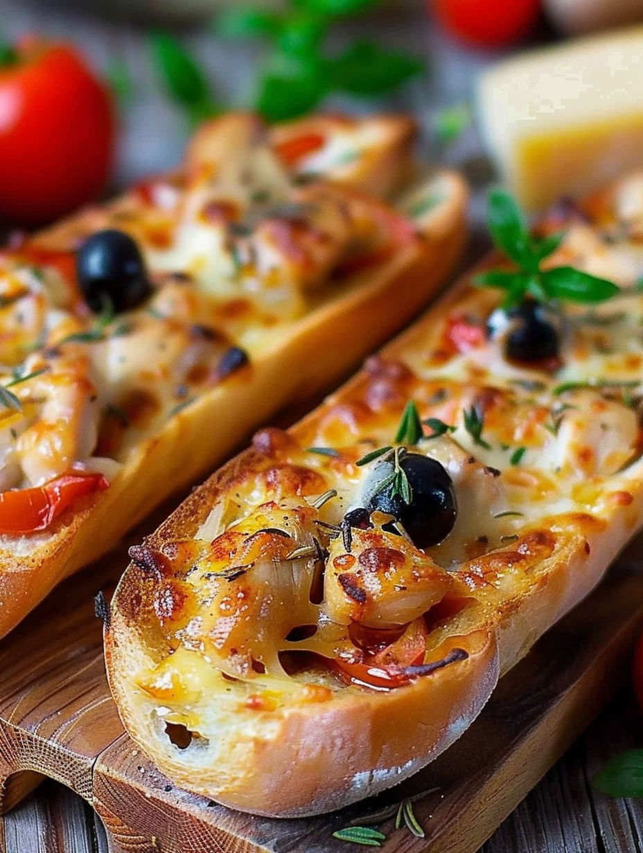 A slice of grilled chicken and cheese sandwich.