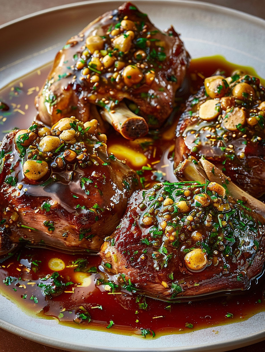 Dindon sauce garniture châtaignes.