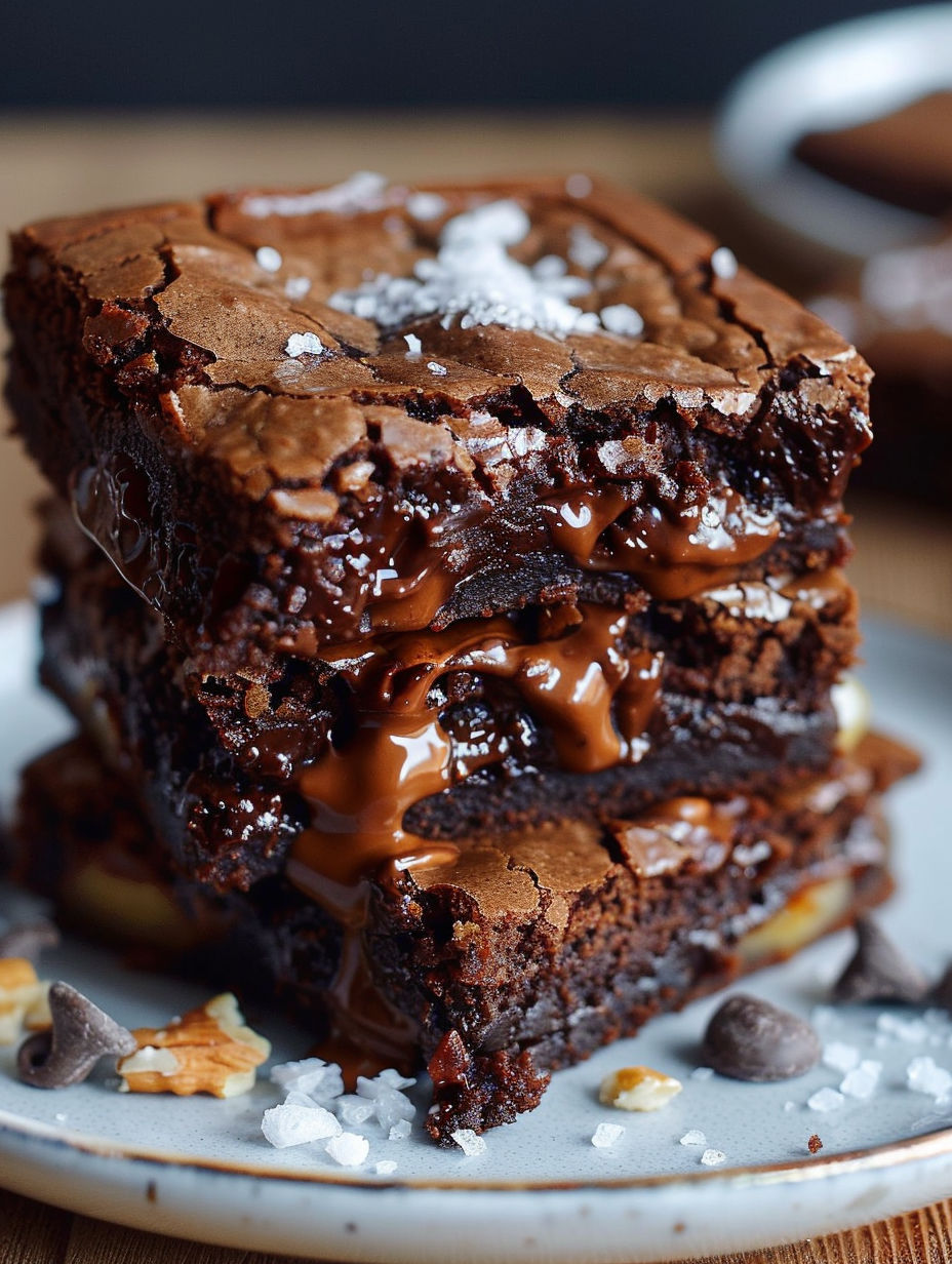A close up of a chocolate brownie with white icing.