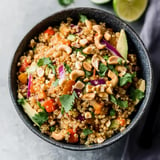 Salade de quinoa thaï croquante aux noix de cajou