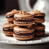 Macarons au Nutella