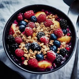 Crumble Fruits Rouges Et Noirs