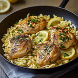 Poulet Citron Orzo Persil