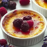 Crème Brûlée Framboise Lavande