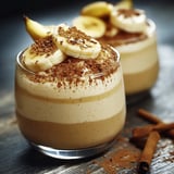 Mousse pommes cannelle banane