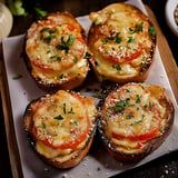 Toast Bruschetta au Gratin