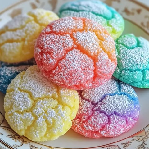 Une assiette élégante garnie de biscuits poudrés colorés et festifs.
