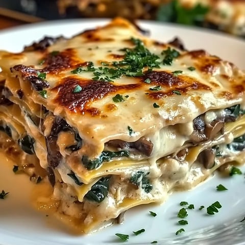 Lasagnes champignons
