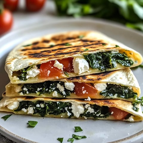 Wrap épinards fromage