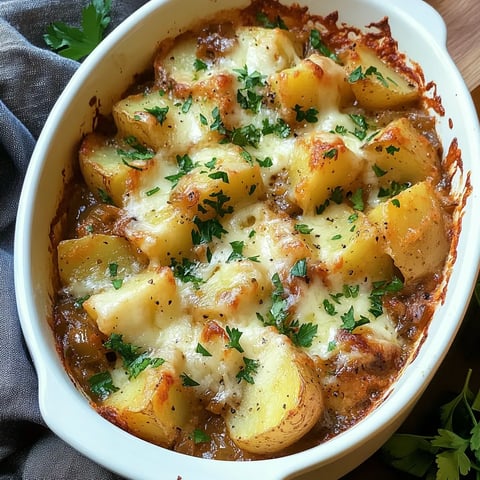 Gratin Pommes de Terre Oignon