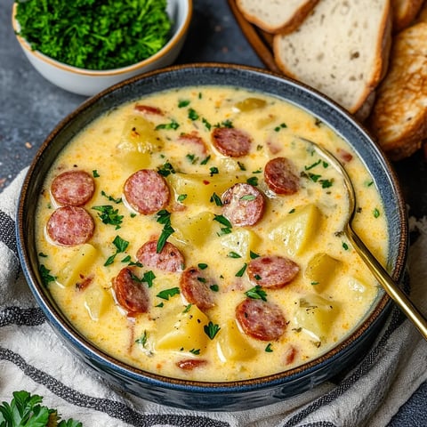 soupe kielbasa pommes de terre