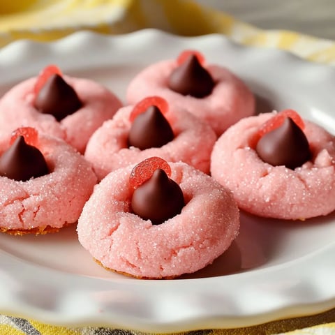 Biscuits Fraise Chocolat