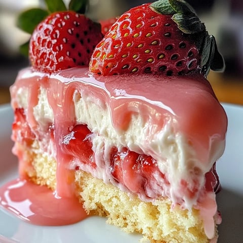 Gâteau Fraise Moelleux