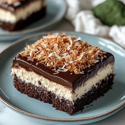 Gâteau choco noix de coco