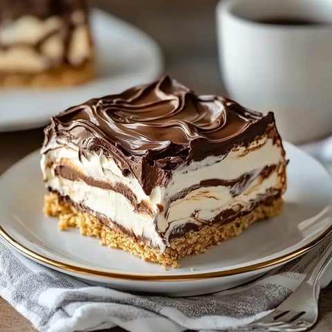 Gâteau éclair sans cuisson