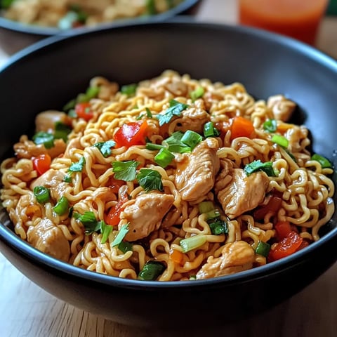 Poulet Ramen Délicieux