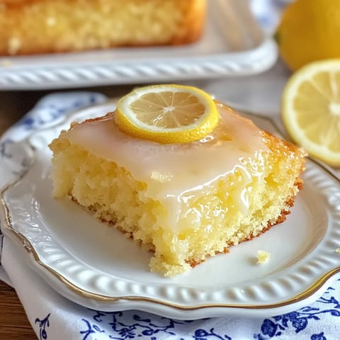 Gâteau citron irrésistible