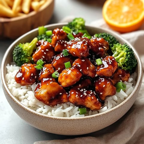 Poulet au Miel Collant