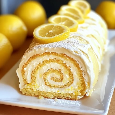 Roulé Velours Citron Crème