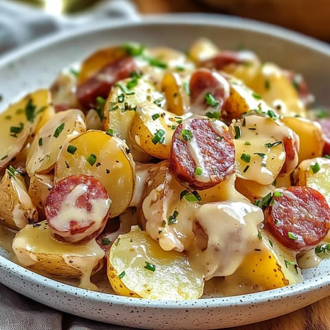 Pommes Fromage et Saucisse