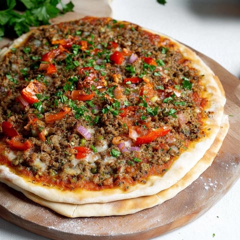 Lahmacun turc croustillant divin