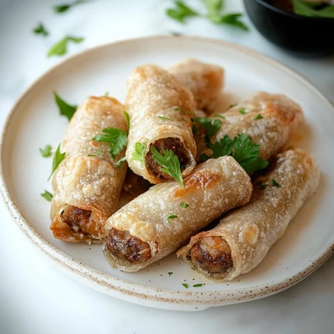 Nems croustillants au poulet