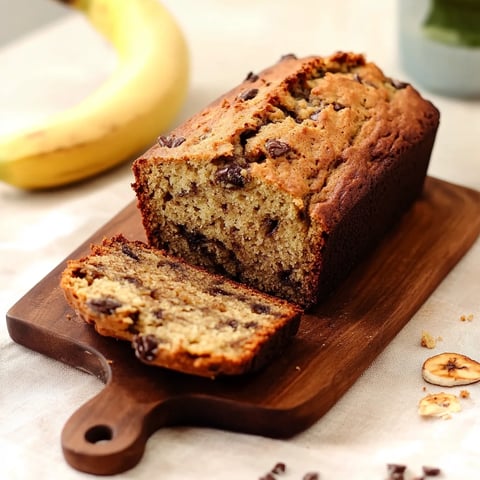 Banana bread healthy moelleux