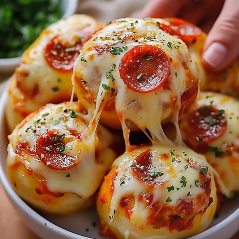 Délicieuses Bombes Pizza