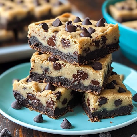 Brownies aux cookies au chocolat
