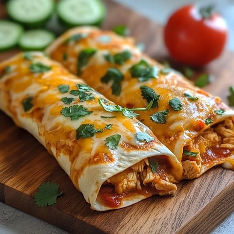 Chimichangas au four