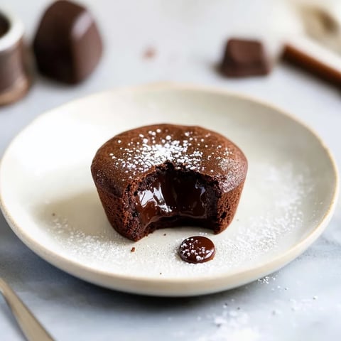 Moelleux coeur coulant chocolat