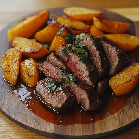 Bœuf doux brésilienne patates