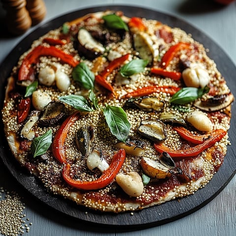 Lapin Quinoa Pizza Légumes
