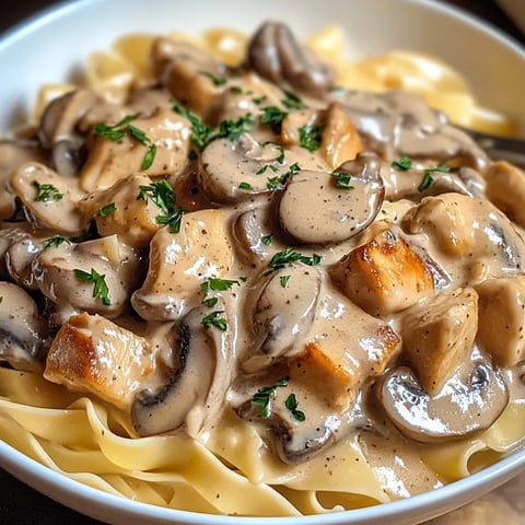 Stroganoff au Poulet Fait Maison