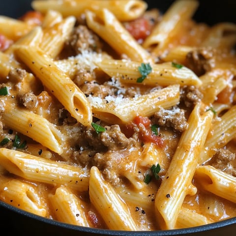 Délicieuses Pâtes Boeuf Tomate