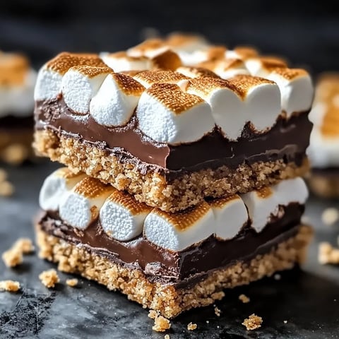Barres S’mores fondantes
