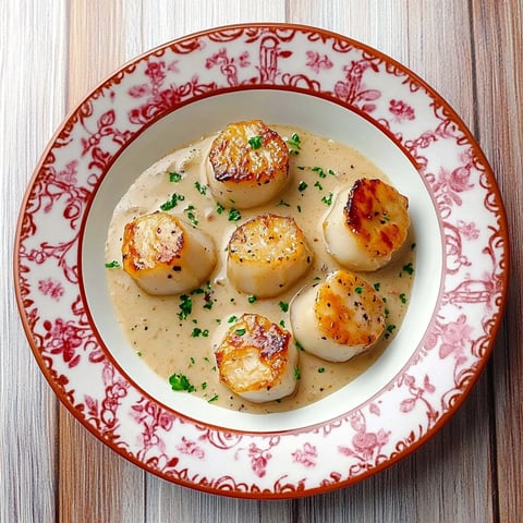 Noix de Saint-Jacques à la Crème