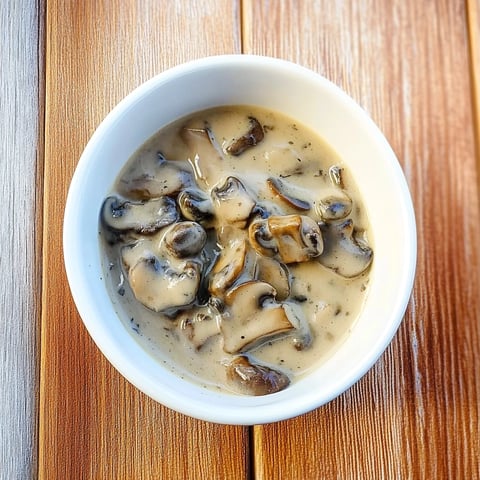 Sauce aux champignons de Paris