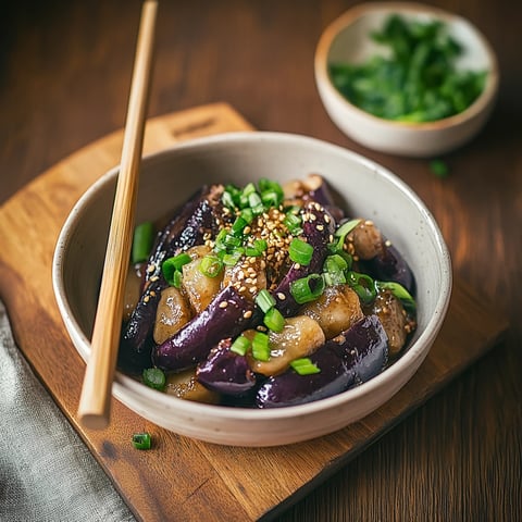 Aubergine japonaise au miso