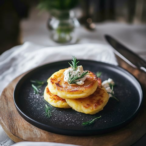 Blinis de pomme de terre