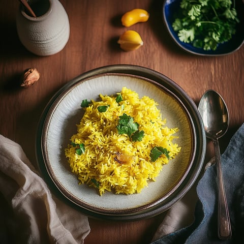 Riz à l'indienne aux épices