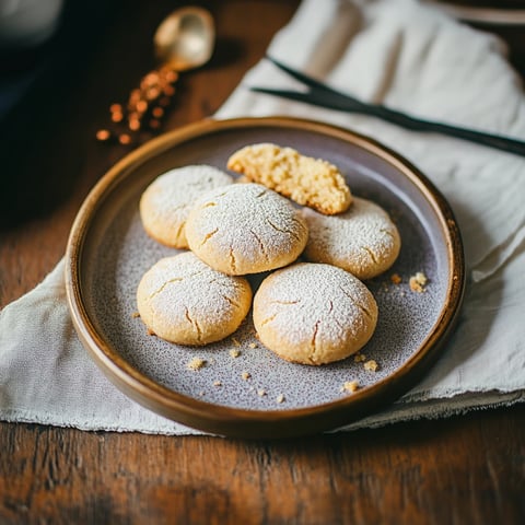 Amaretti moelleux aux amandes