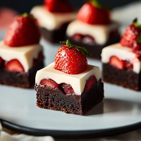 Petits Fours Chocolat Fraises