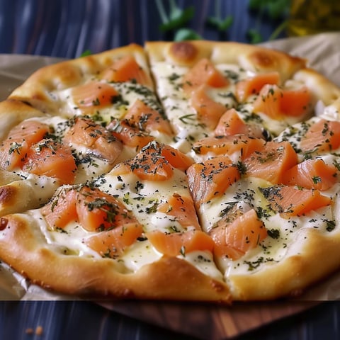 Pizza Saumon