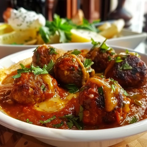 Boulettes Kefta Sauce Marocaine